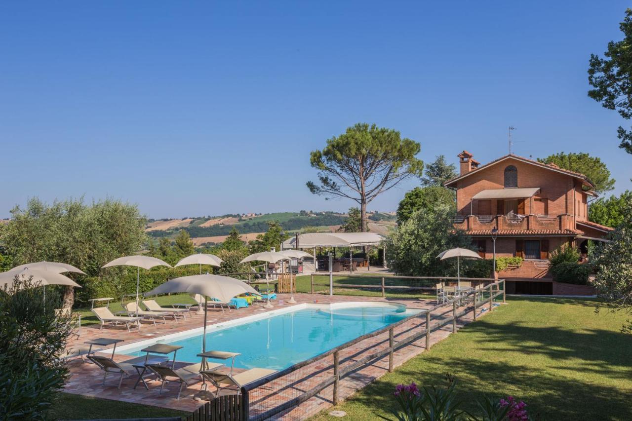 Agriturismo Villa Beatrice Mondavio Exteriör bild