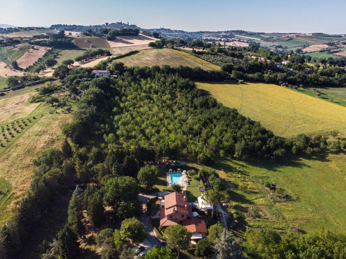 Agriturismo Villa Beatrice Mondavio Exteriör bild